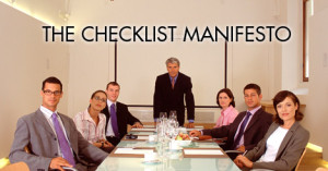 the Checklist Manifesto